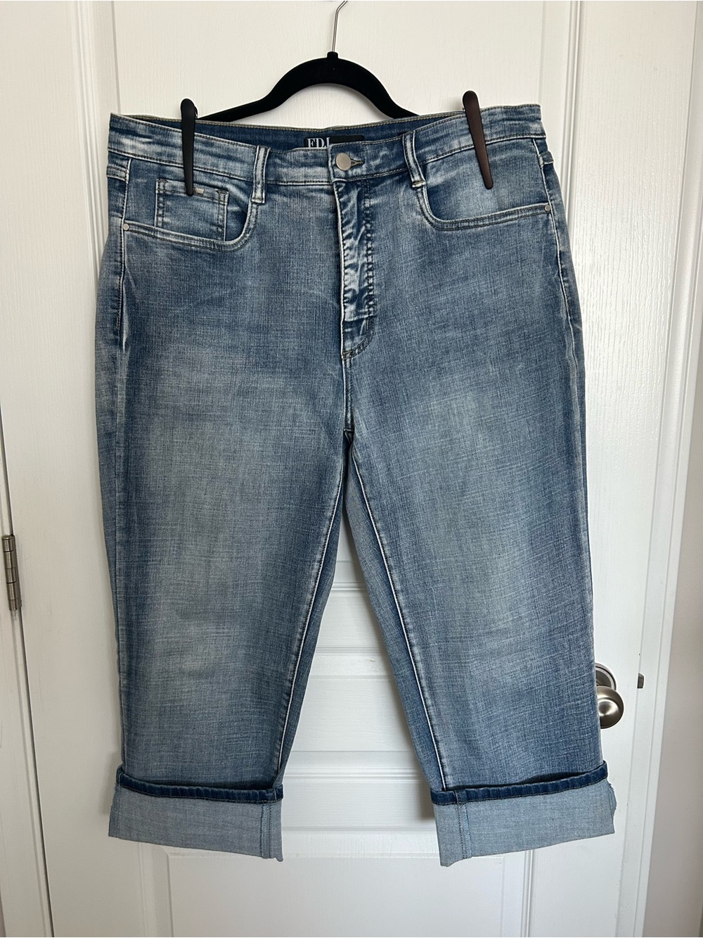 FDJ by Suzanne Light Blue Cropped Jeans for Women
